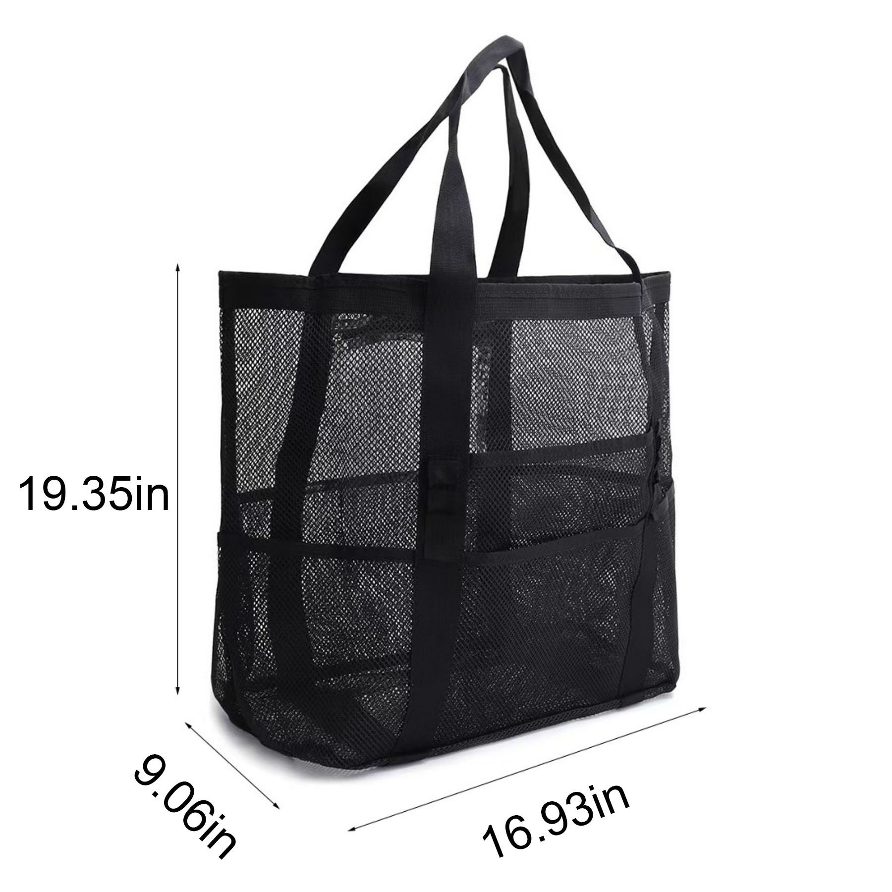 Mesh Beach Large Tote Bag 8
