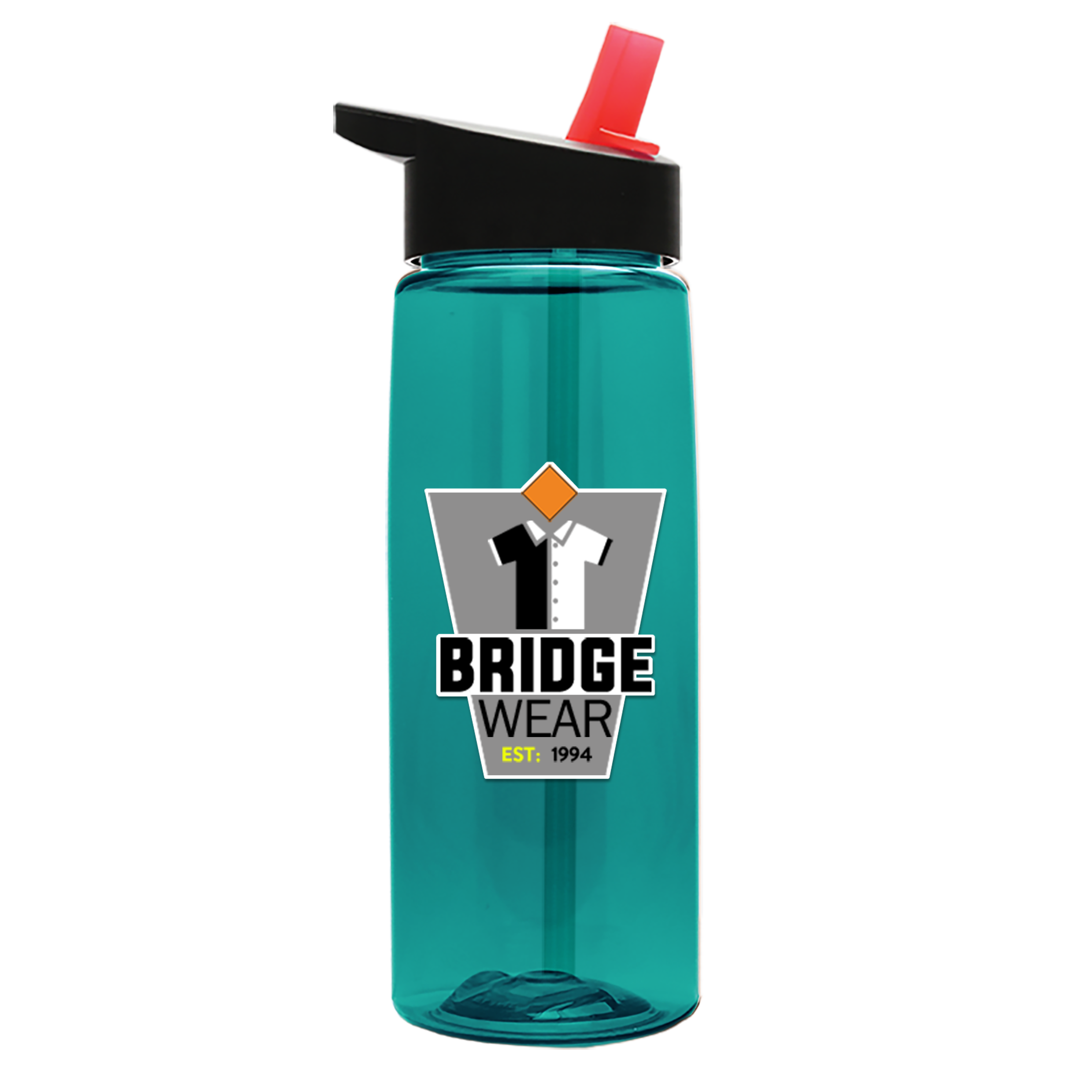 Garyline® Flair Tritan® Bottle with Flip-Straw Lid - 26 oz. 39