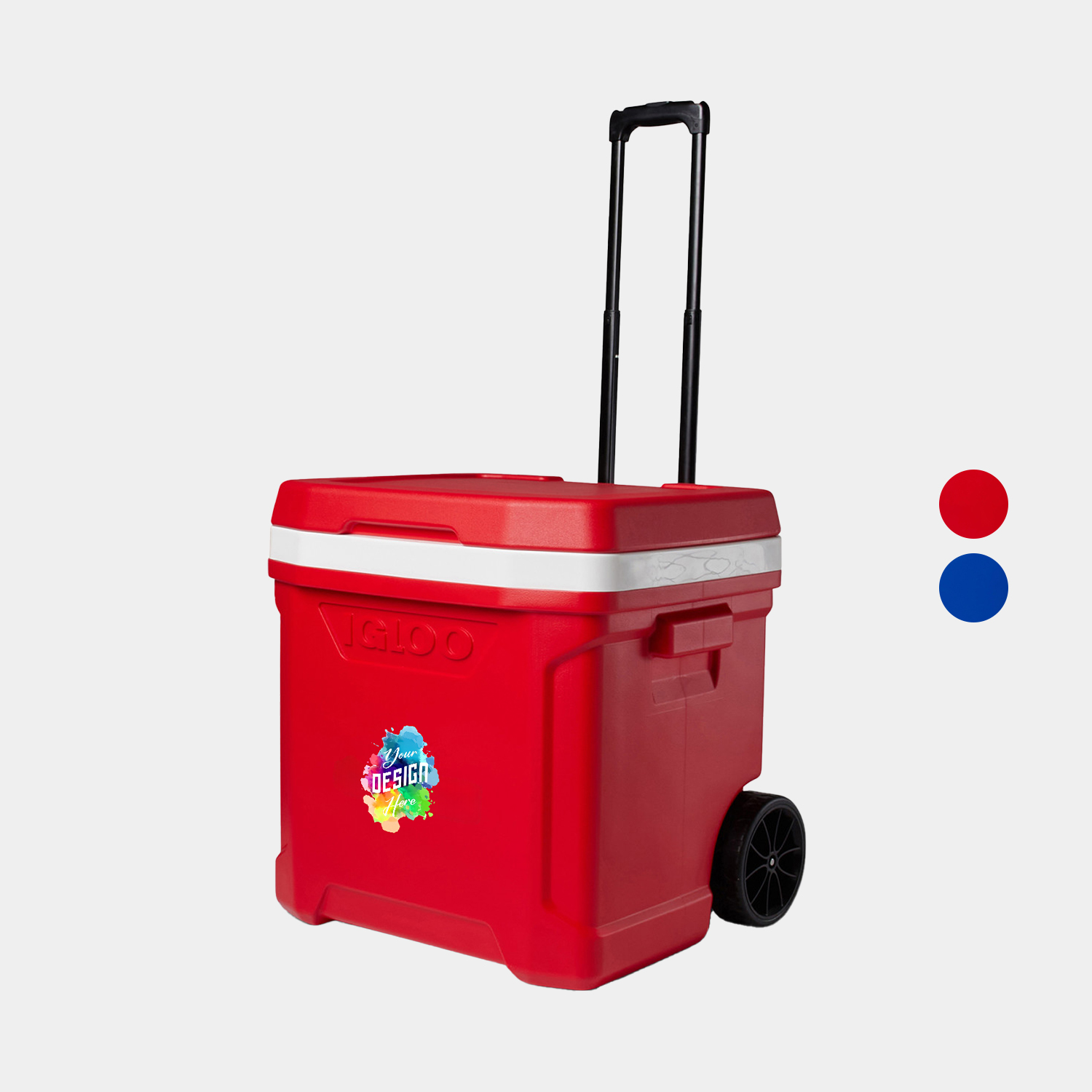 USA Made IGLOO Profile II 60 Quart Roller Cooler 5