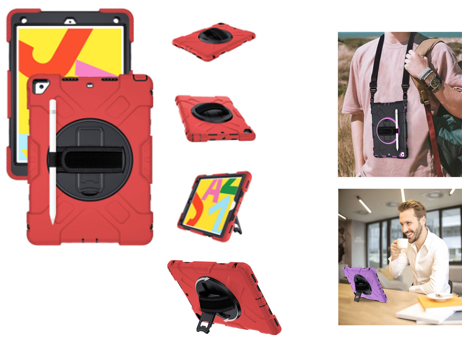 iBank ® iPad 10.2" Shockproof Case compatible with 9th/8th/7th 2021-2019 2