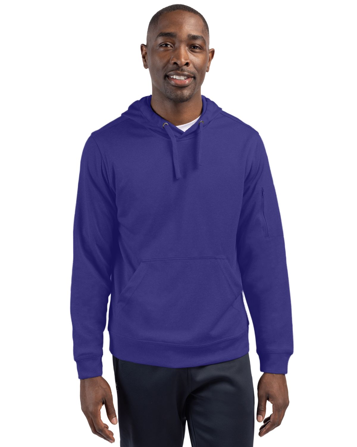 Clique Lift Solution-dyed Performance Unisex Hooded Pullover Sweatshirt 29