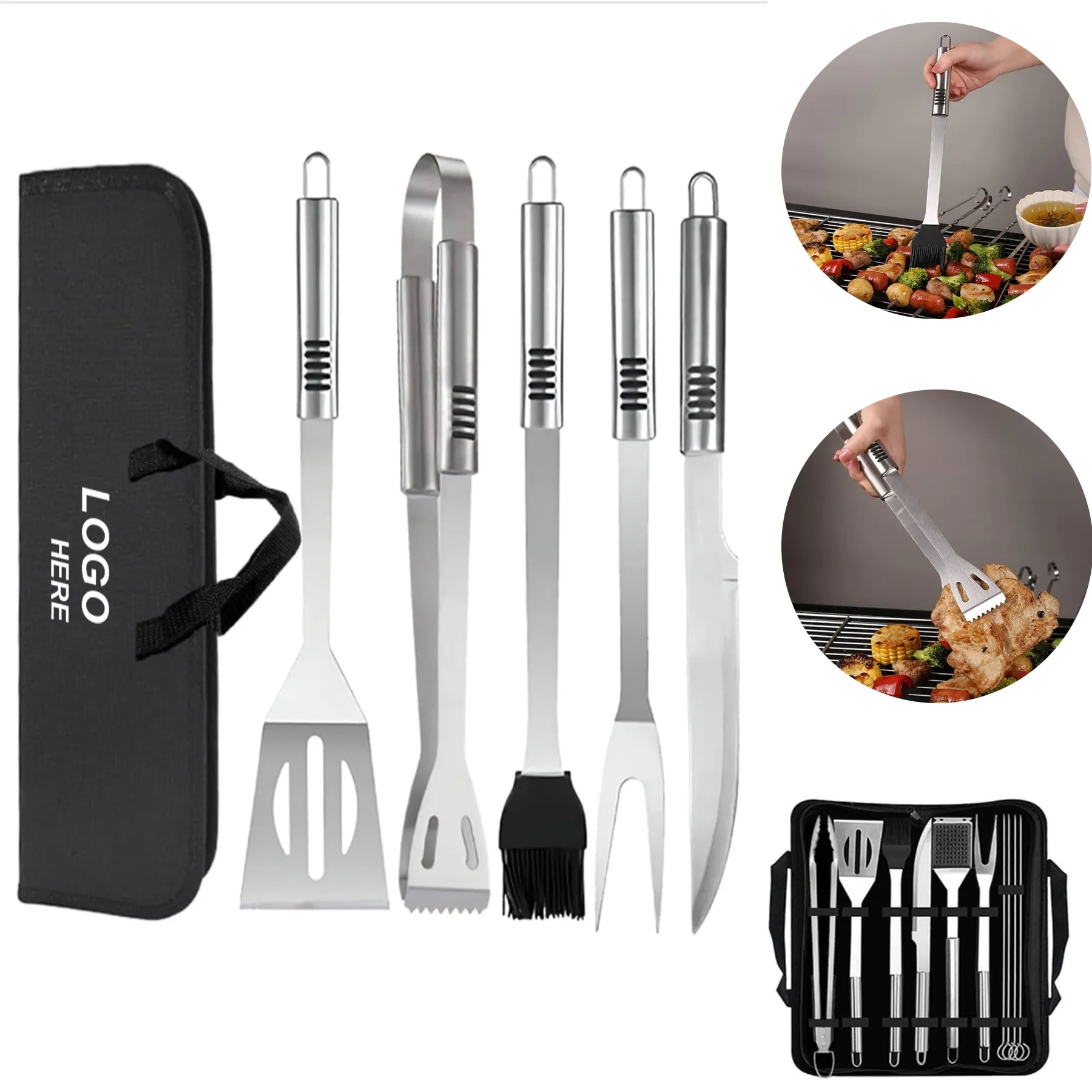 10pcs BBQ Grill Tool Set 3