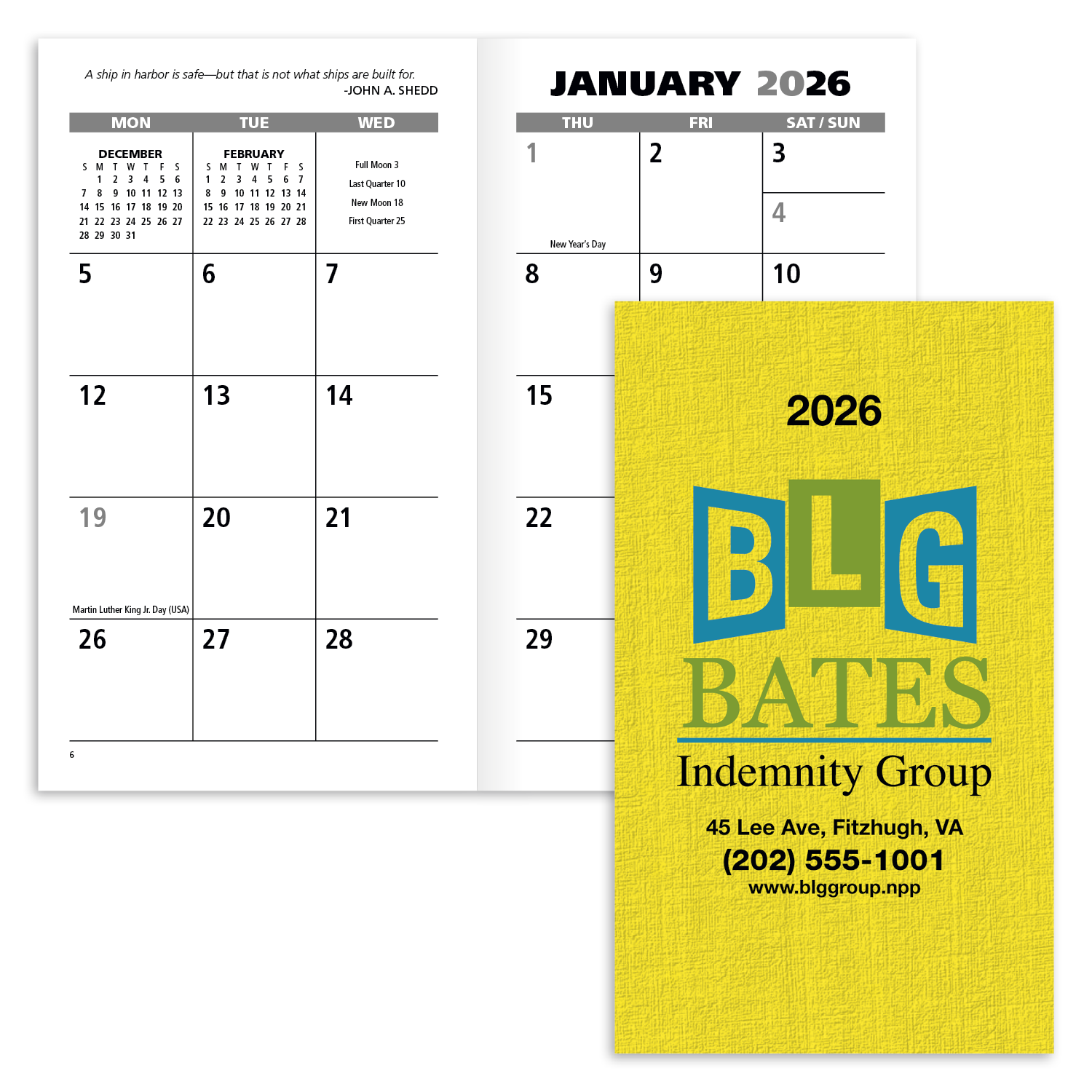 Good Value™ Value Monthly Pocket Planner 42