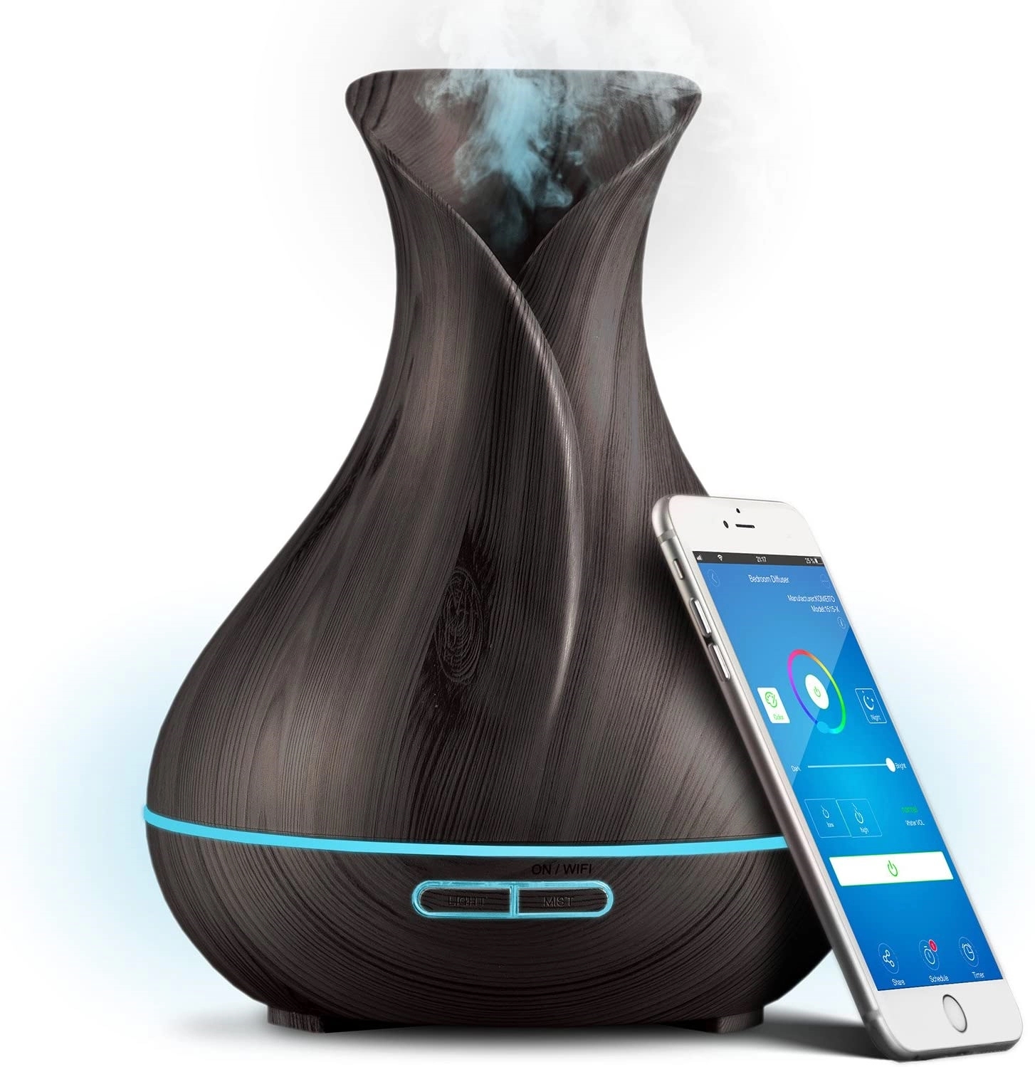 400ML Intelligence Essential Oil Diffuser Humidifier 6