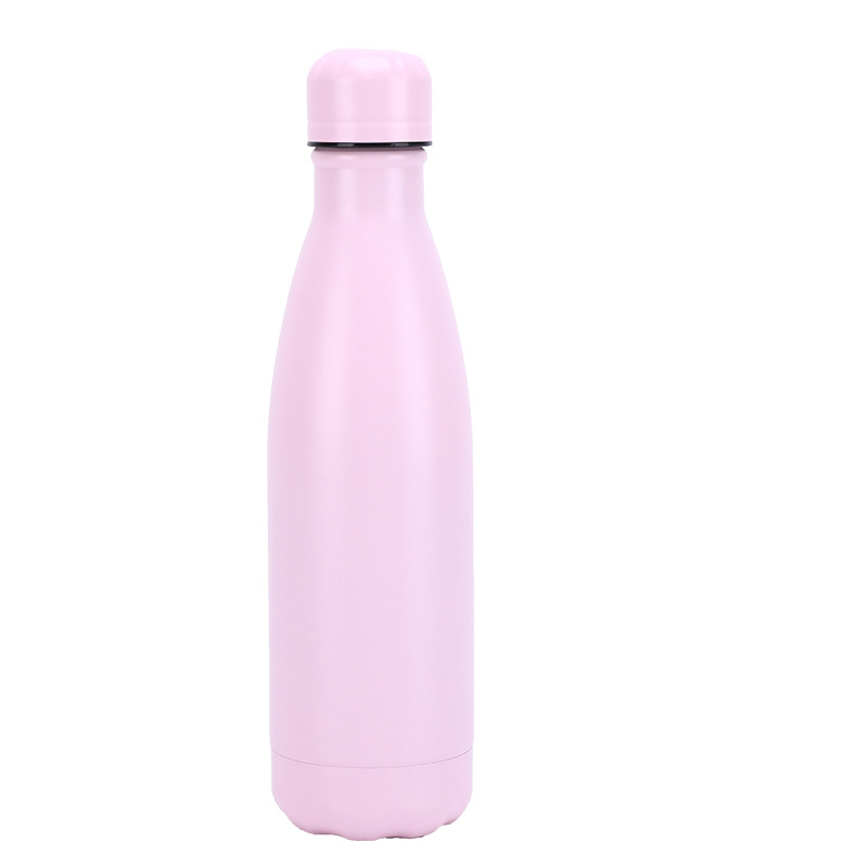 17 oz Double Wall Stainless Steel vacuum Insulated Travel Bottle with Sponge Brush 15