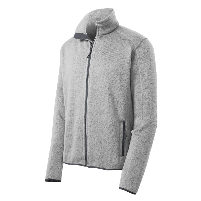 Port Authority Sweater Fleece Jacket. 7