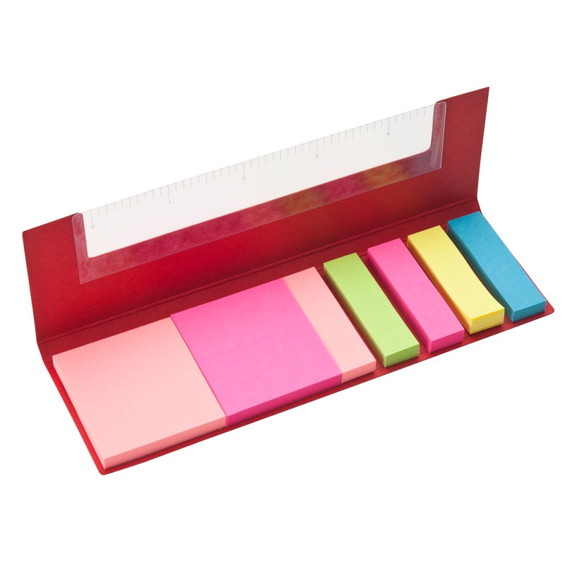 Canmore Note, Flag & Ruler Set, custom desk accessory with logo imprint 8