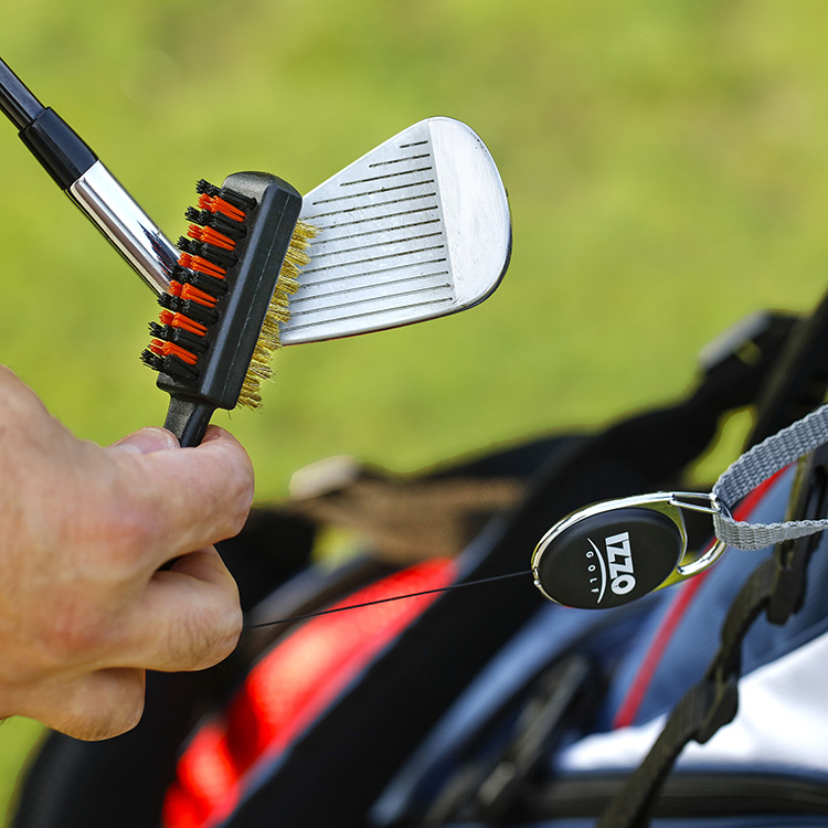 IZZO Dual-Sided Club Brush 1