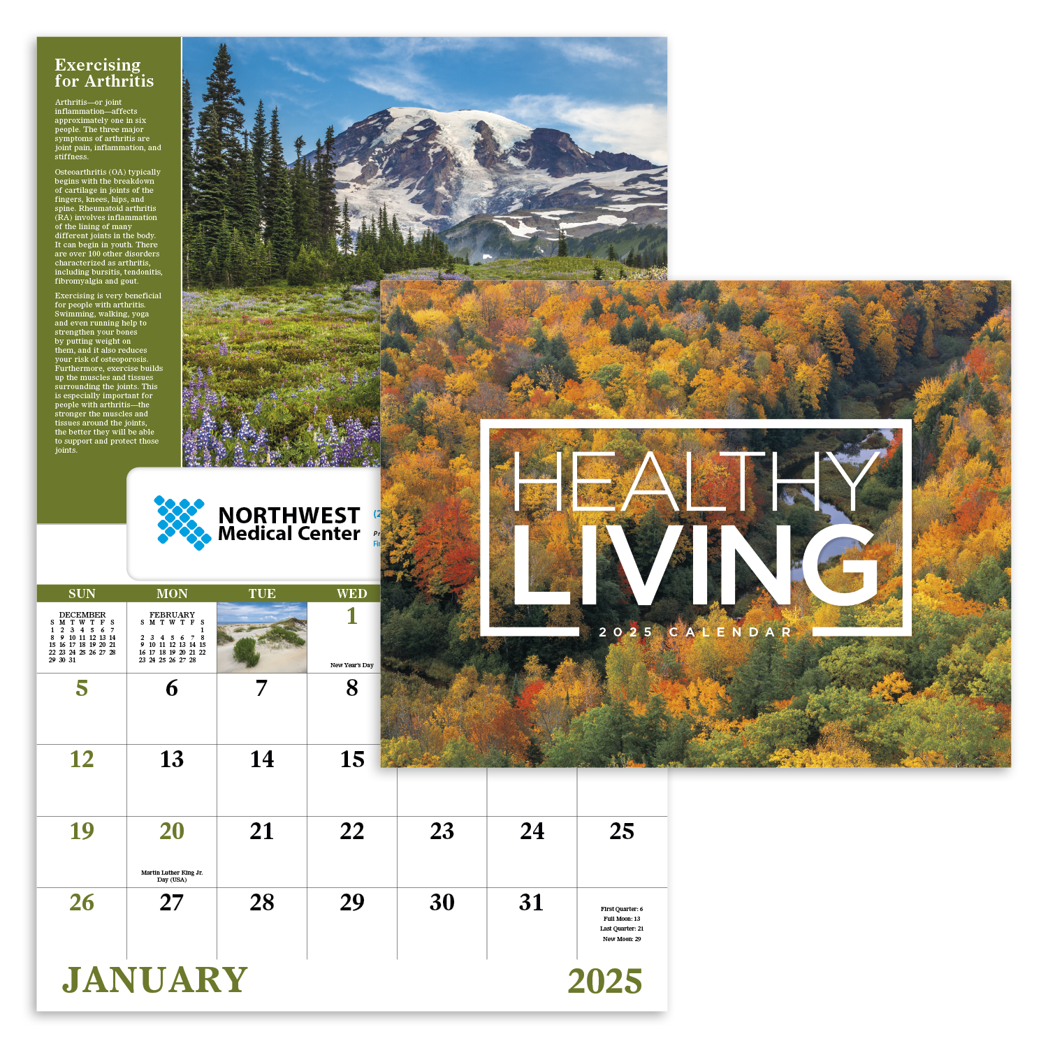Good Value™ Healthy Living - Window Calendar 42