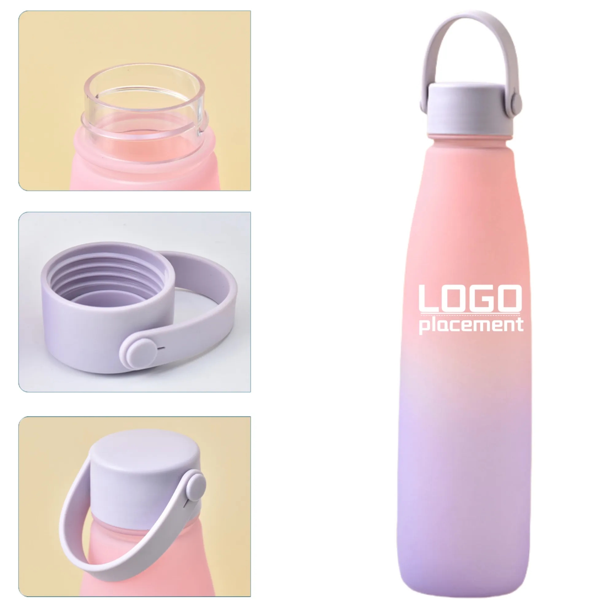 Customized gradient PC material water cup