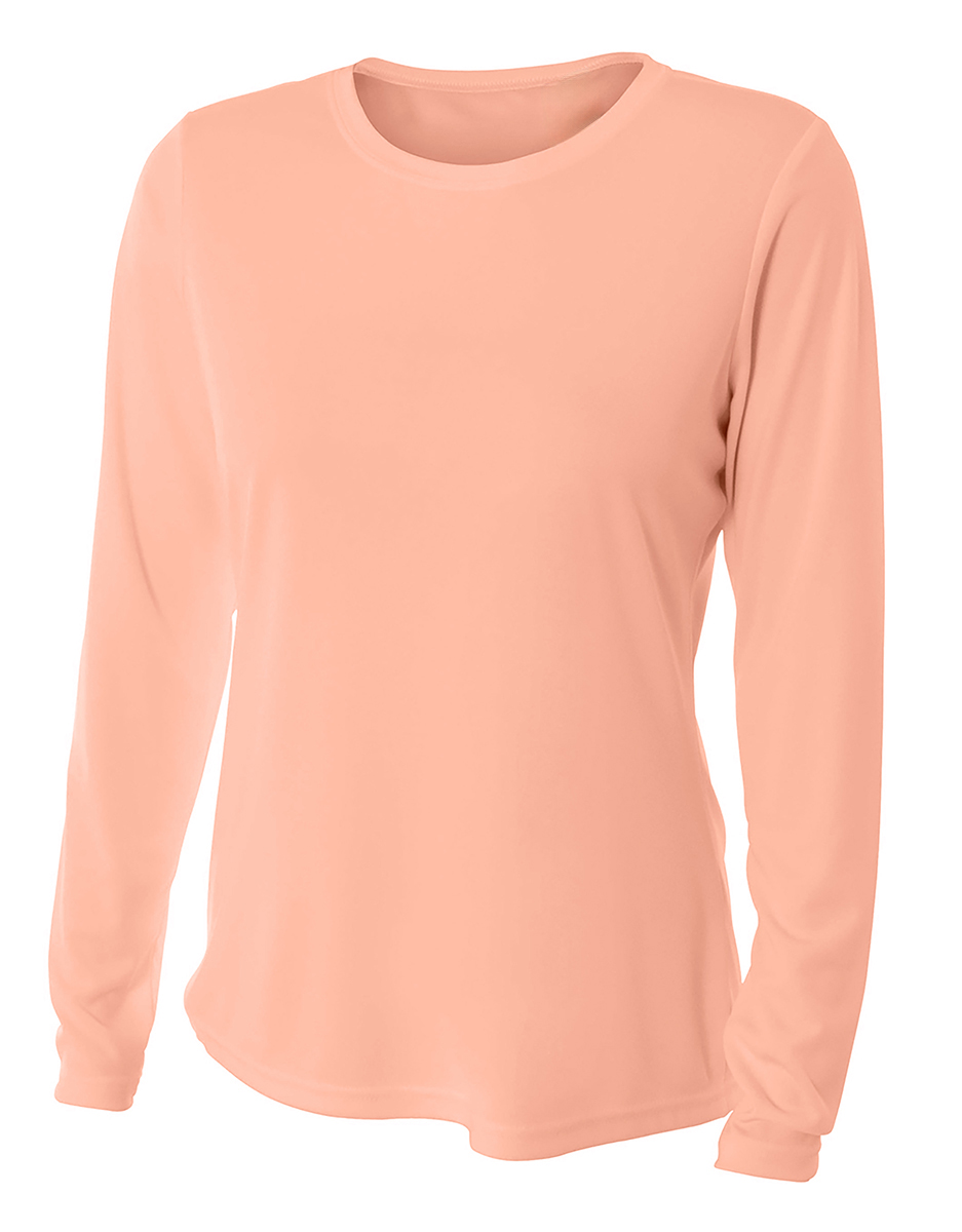 A4 Long Sleeve Cooling Performance Crew 30