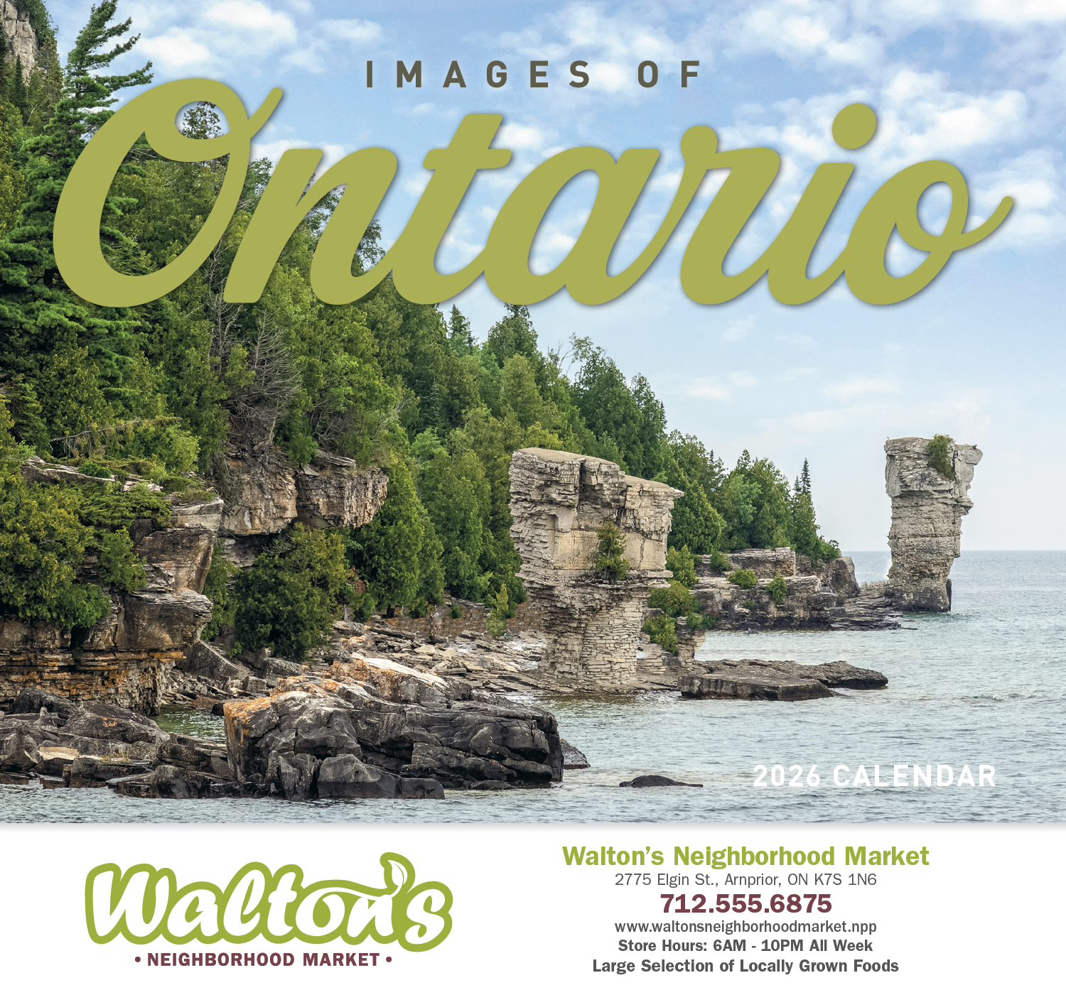 Good Value™ Images of Ontario - Stapled Calendar 3
