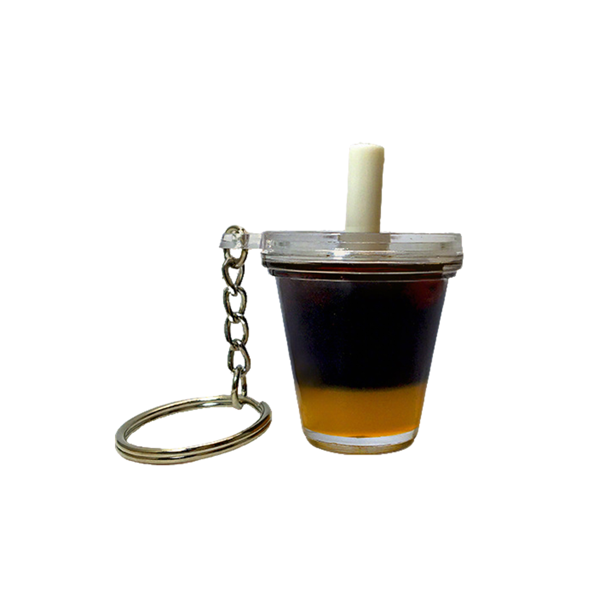 Mini Acrylic Iced Americano Coffee Keychain Magnet 8
