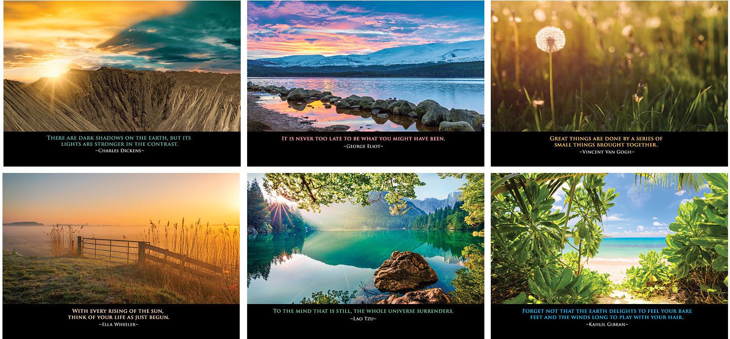 FULL COLOR INSPIRATIONS WALL CALENDAR