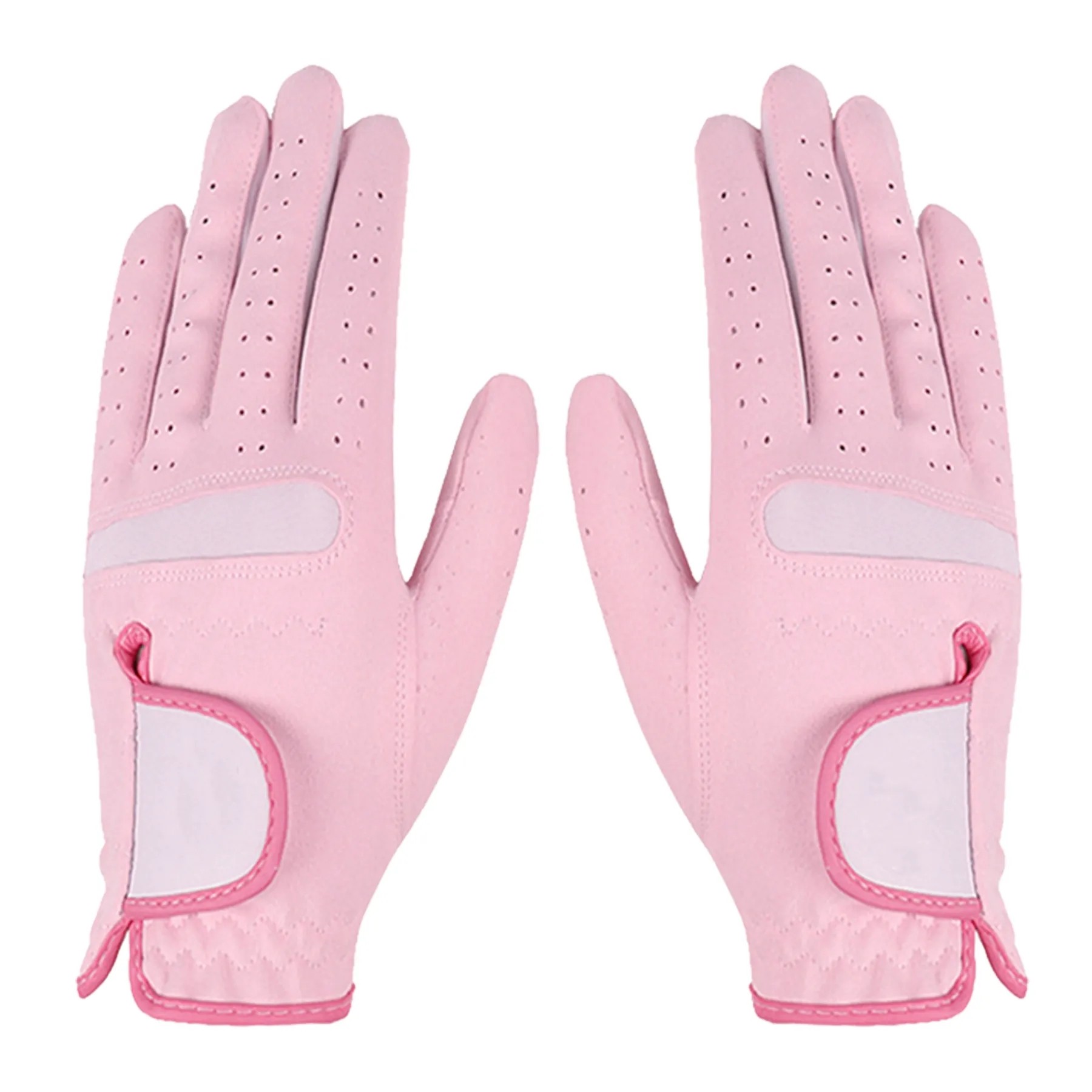 Women'S Micro Fiber Sunscreen Wear Golf Gloves 2