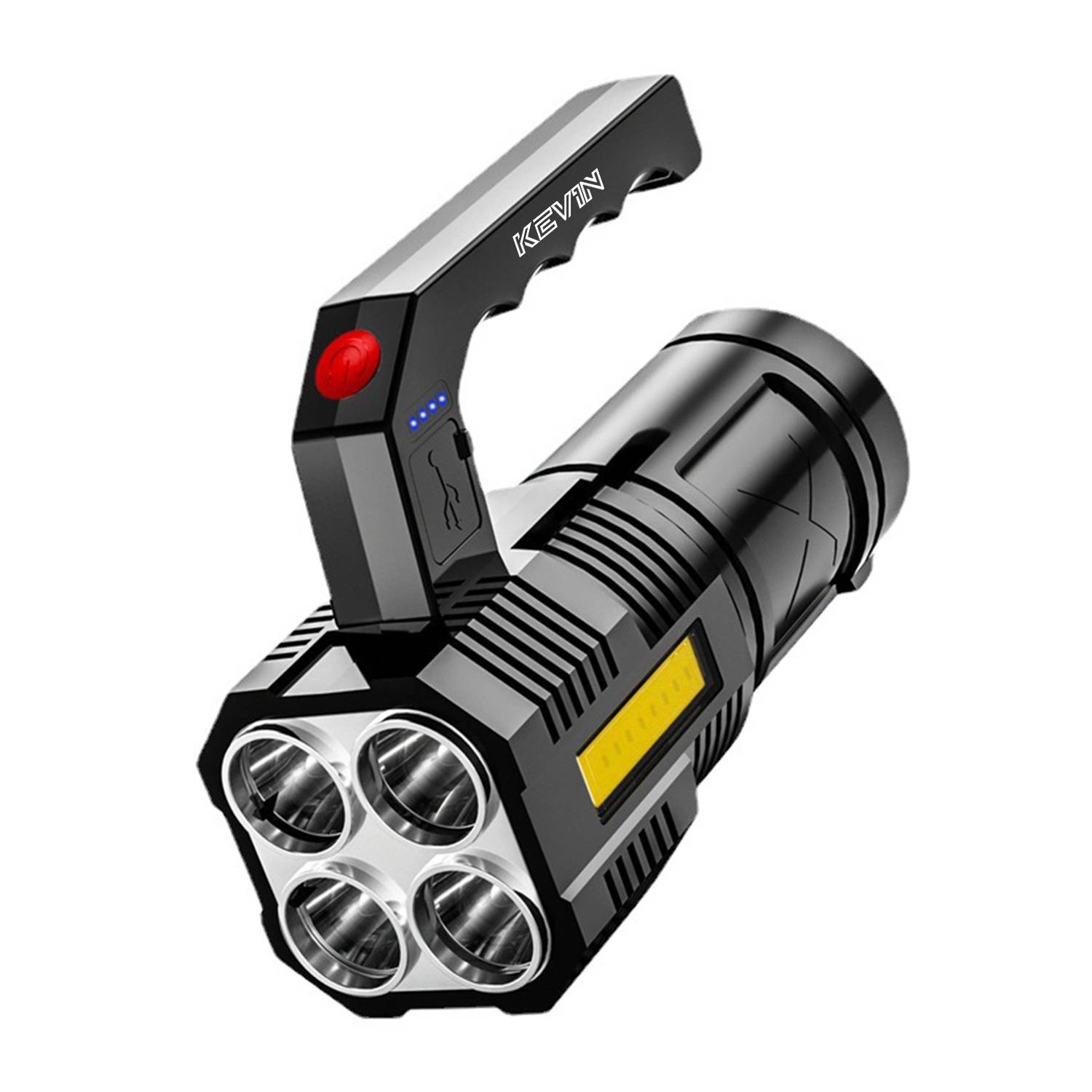 USB rechargeable high power LED camping flashlight 9