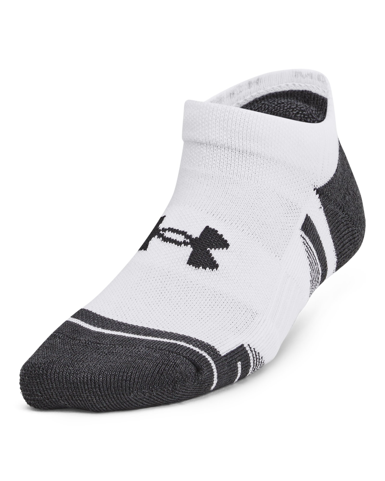 UA Performance Tech Kids' 6-Pack No Show Socks 4