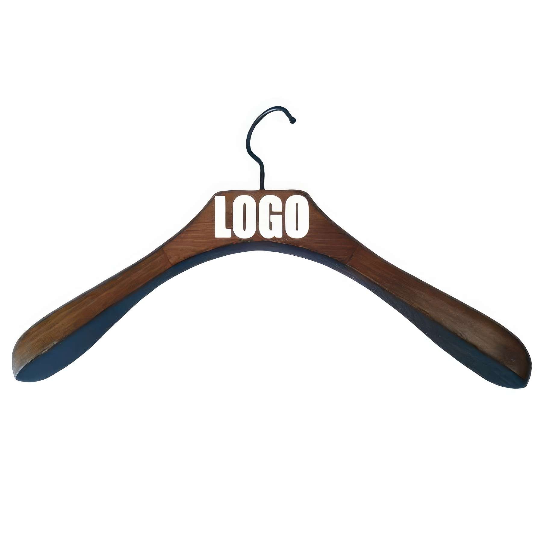 Solid Pine Tree Wood Suit Clothes Wardrobe Closet Hanger 2
