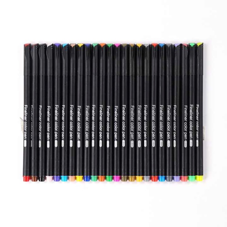 24 Color Fine Line Waterborne Pencil, Painting Set 3