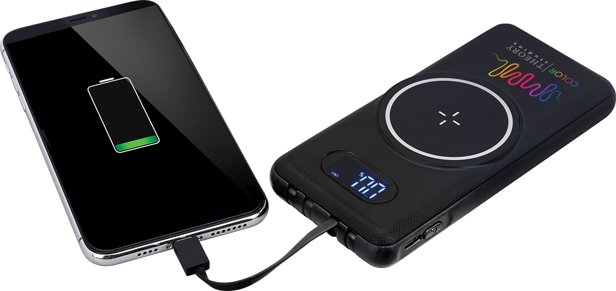 Magnetic Wireless Charger & Power Bank 10,000mAh 34