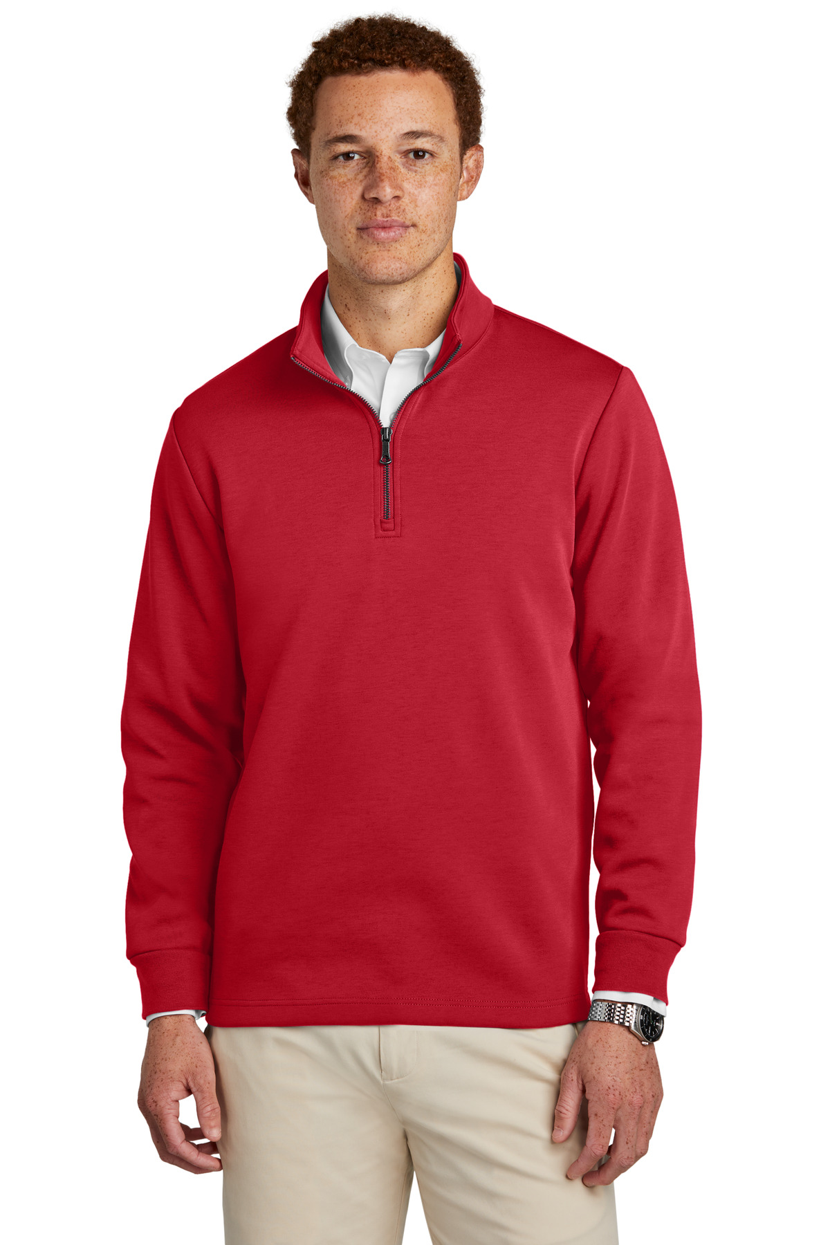 Brooks Brothers Double-Knit 1/4-Zip BB18206 26