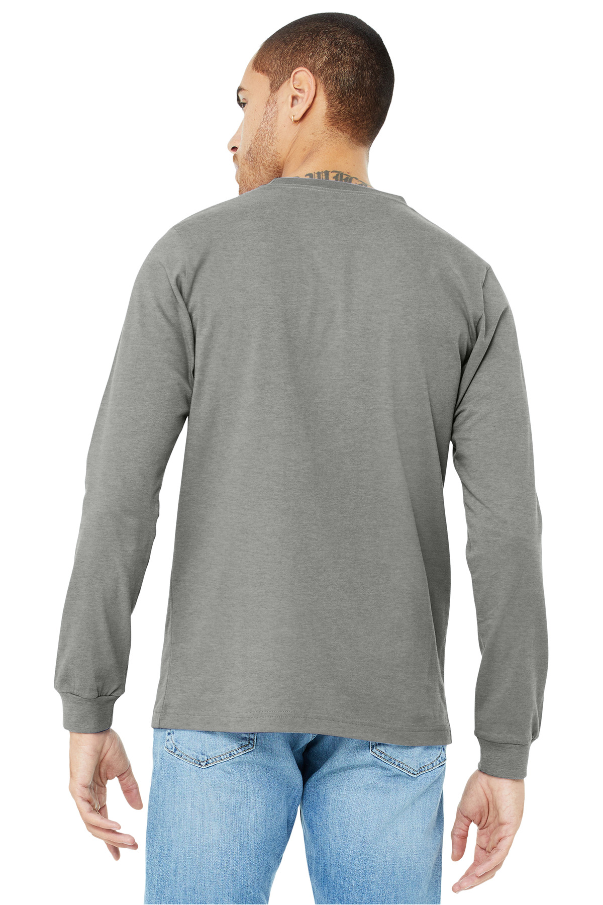 BELLA+CANVAS Unisex Heather CVC Long Sleeve Tee BC3501CVC 146