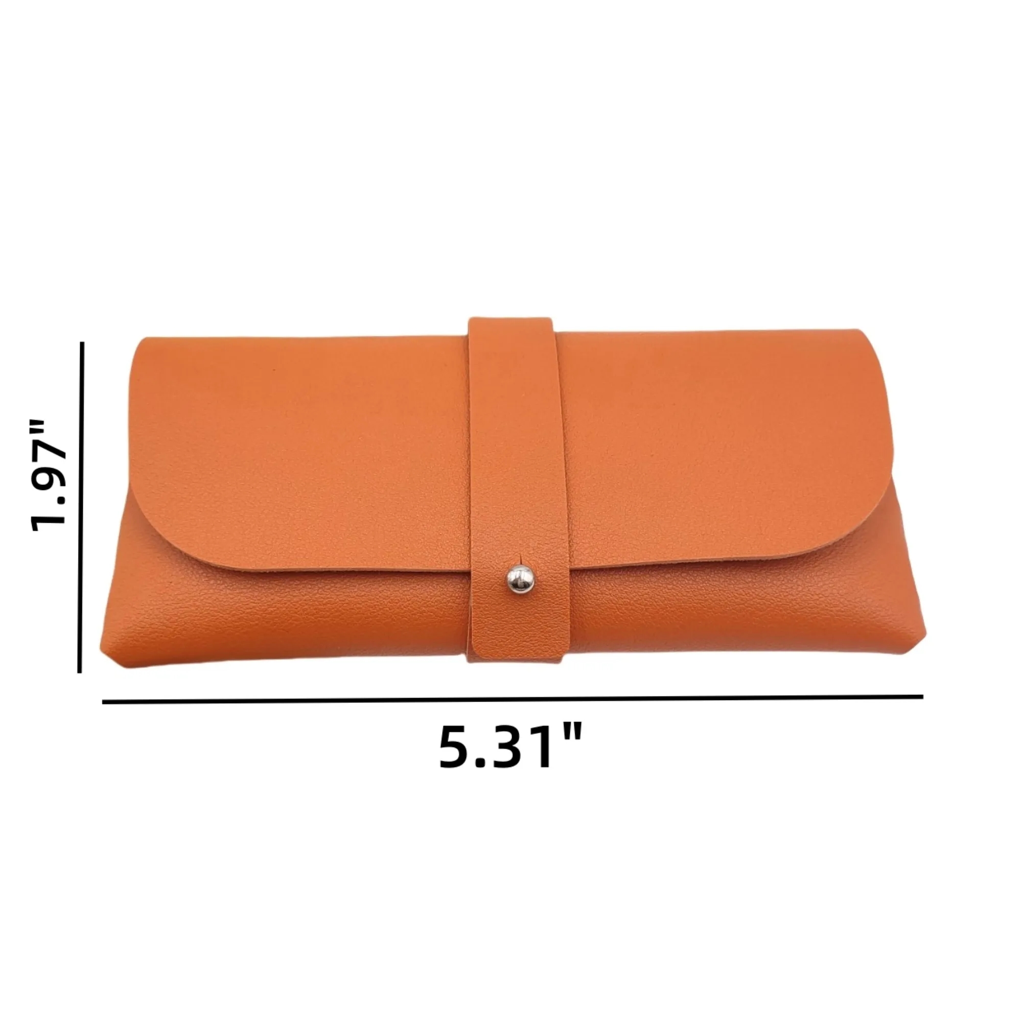 Portable Soft Leather Sunglasses Bag 3