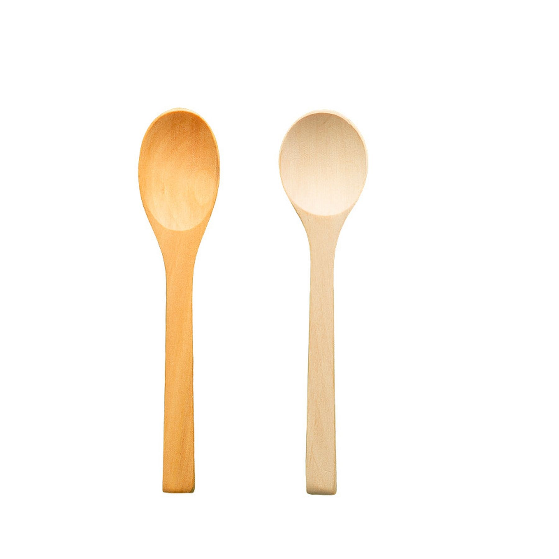 Mini Bamboo Honey Spoons Cooking Condiments Nature Spoons 2