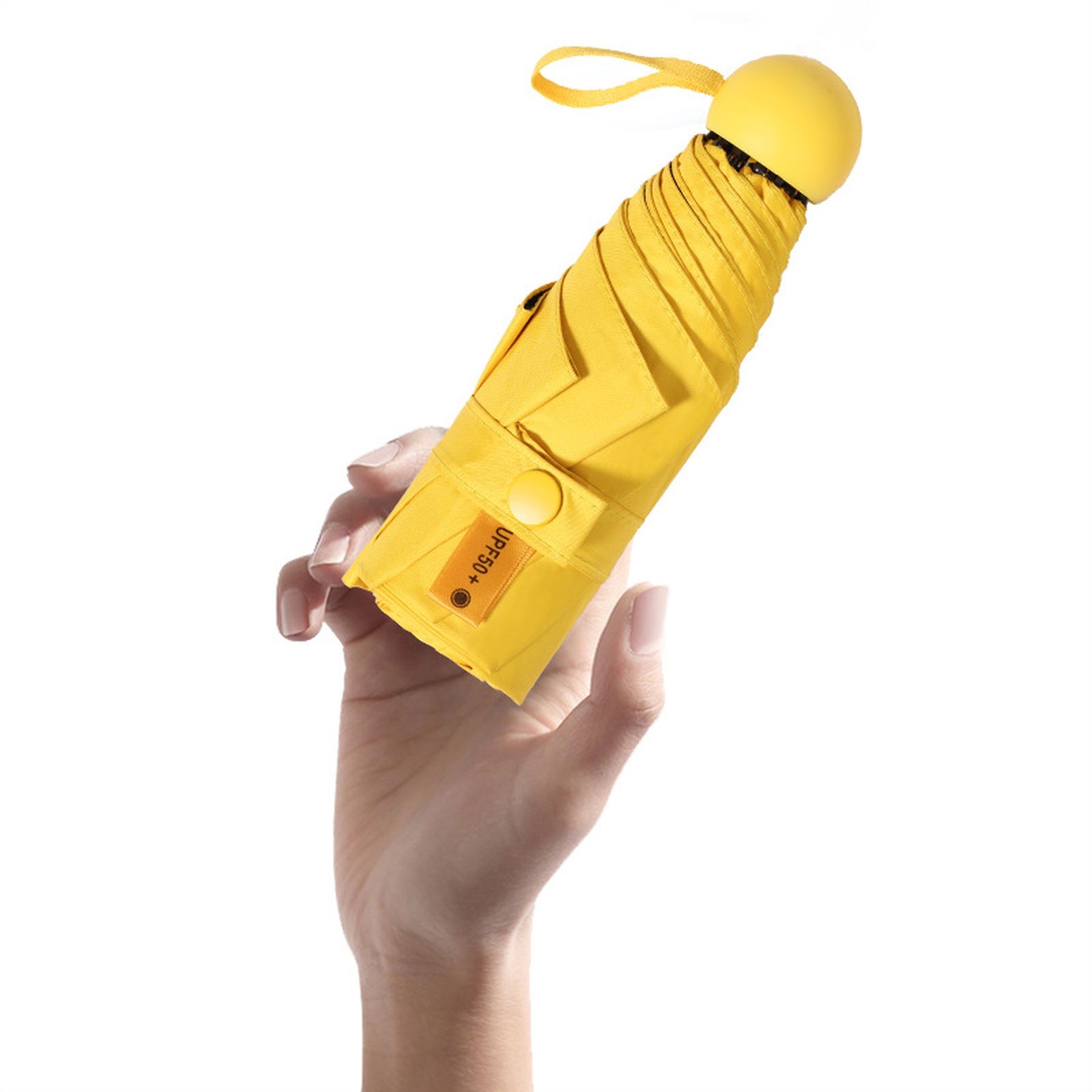 Portable Windproof Mini Travel Sun Rain Umbrella With Case 17