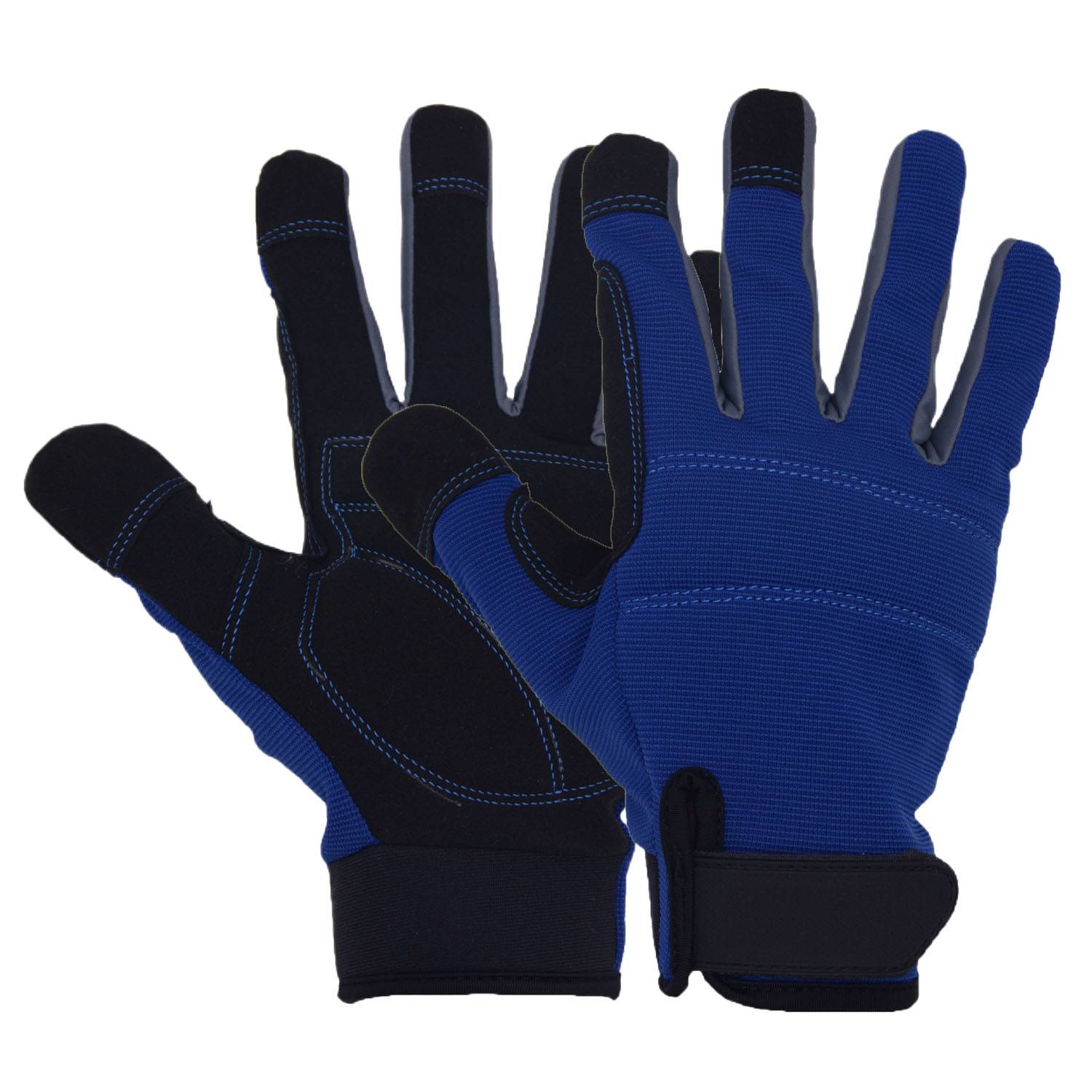 Touchscreen Polyester Work Gloves for Mechanics 4