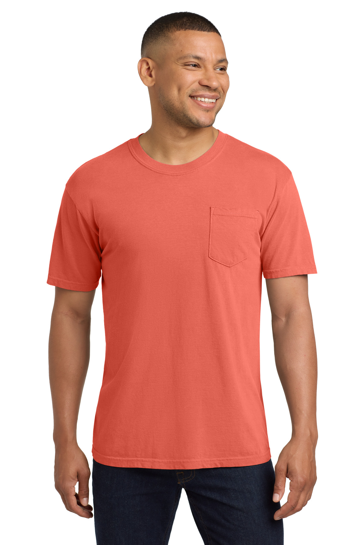 COMFORT COLORS Heavyweight Ring Spun Pocket Tee. 6030 187