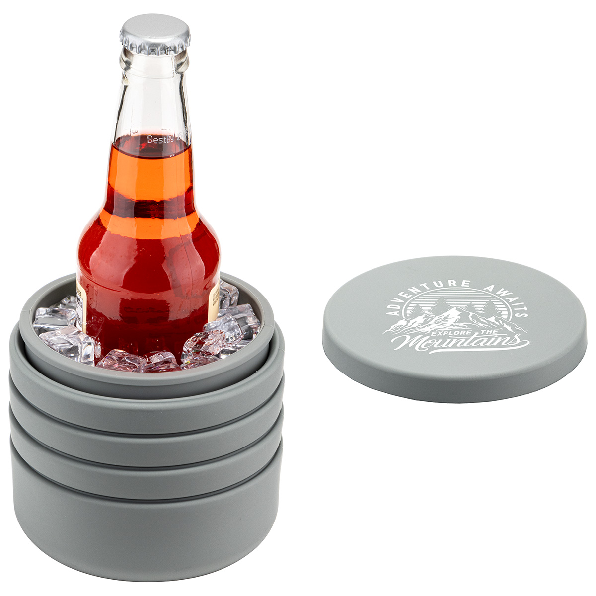 Collapsible Wine Cooler & Ice Bucket 7