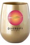 Symglass 12oz Colored Stemless Wine Glass 19