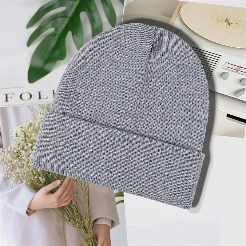 Custom Knit Beanie with Cuff 7