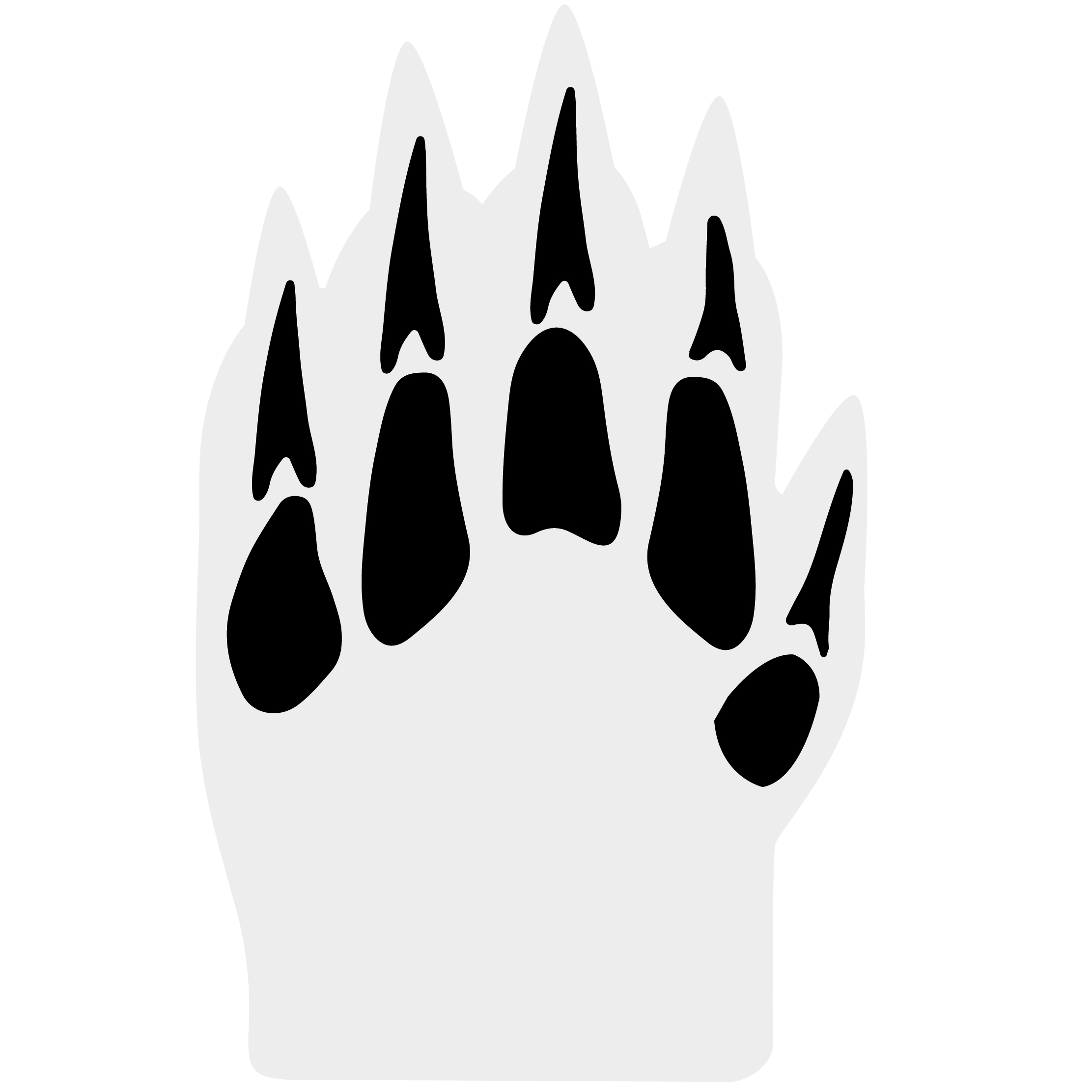 Foam Dinosaur Claw Mitt 20