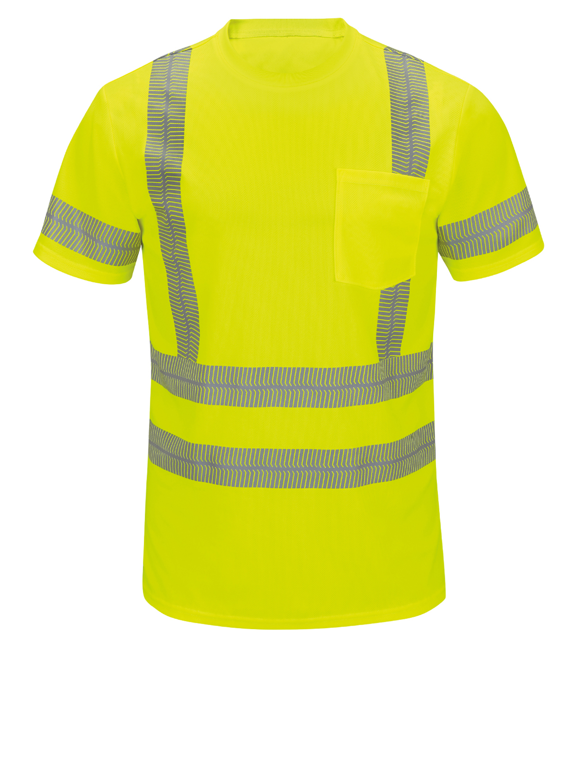Red Kap Hi-Visibility -  Unisex Short Sleeve Hi-Visibility T-Shirt, Type R Class 3