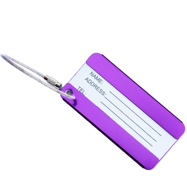 Aluminum Alloy Luggage Tag 10