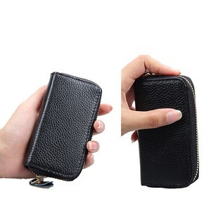 PU Key Wallet Bag With Zipper 9