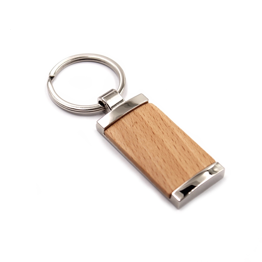 Wood Metal Key chain 5