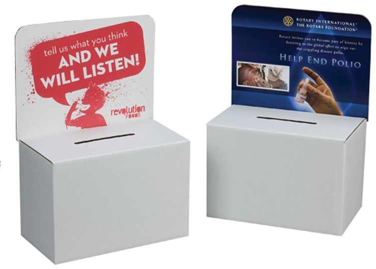 10" x 6" x 7" Ballot Box 1