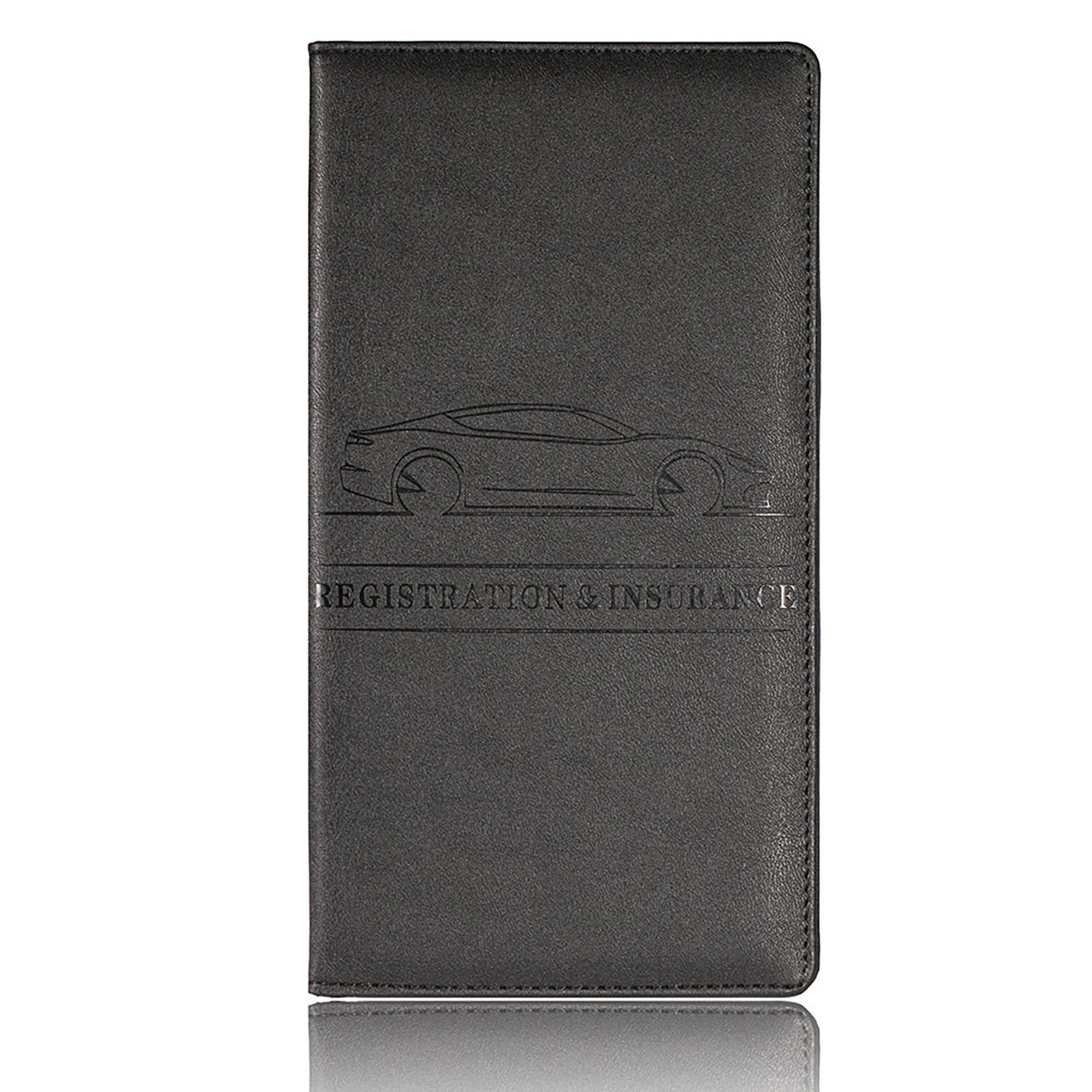 Magnetic Car Travel Leather Document Case 8