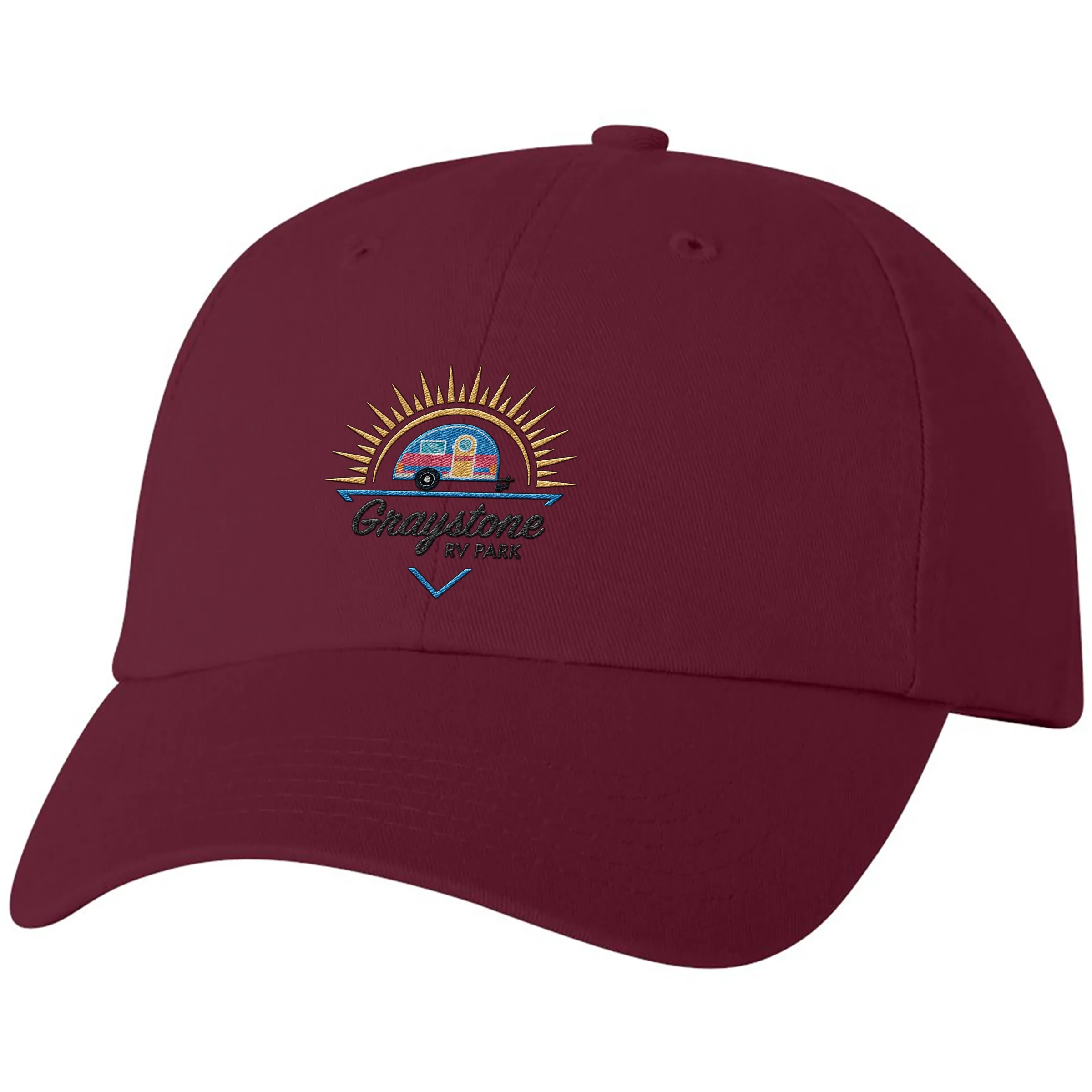 Valucap - Adult Bio-Washed Classic Dad's Cap 40