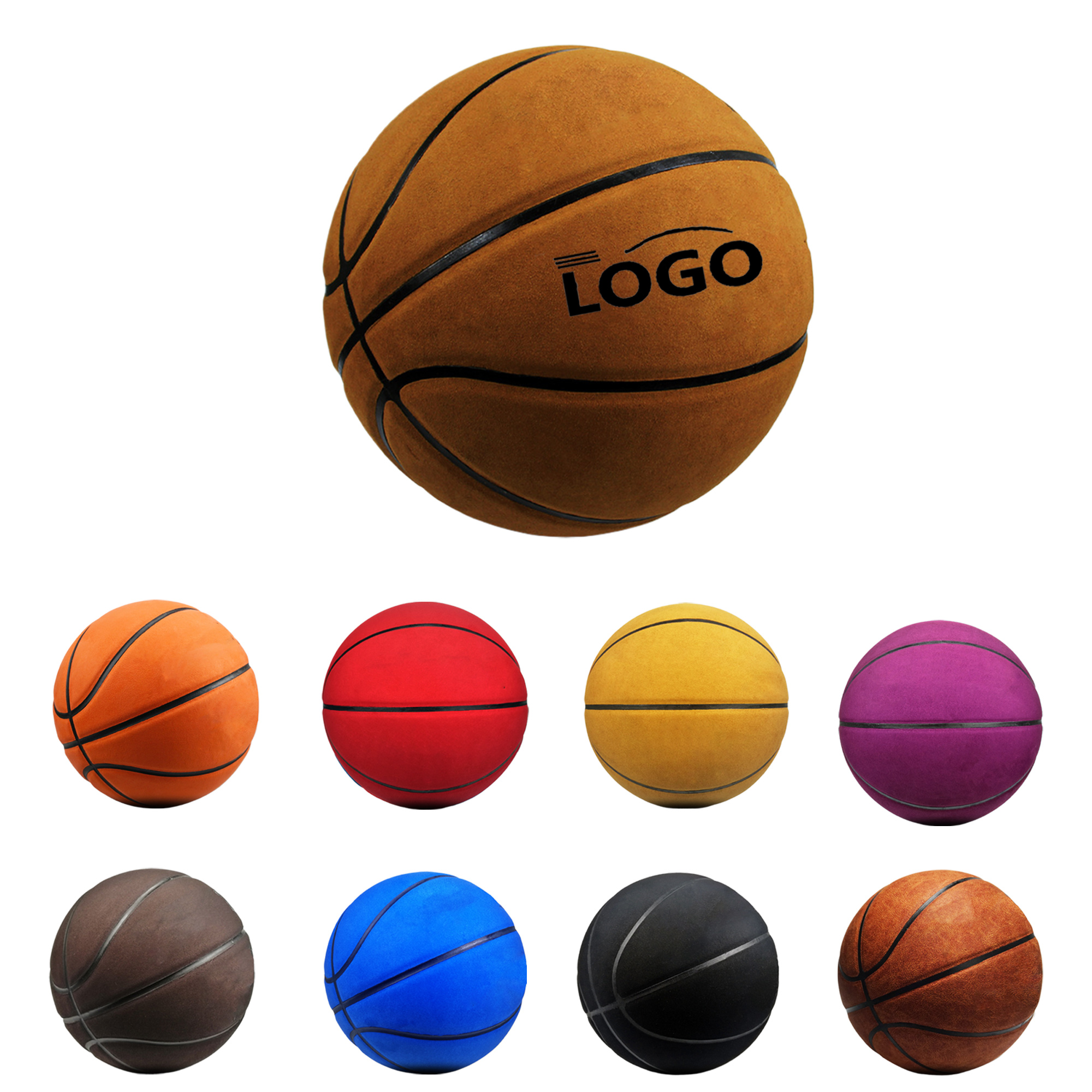 Size 7 Suede Leather Basketball 7