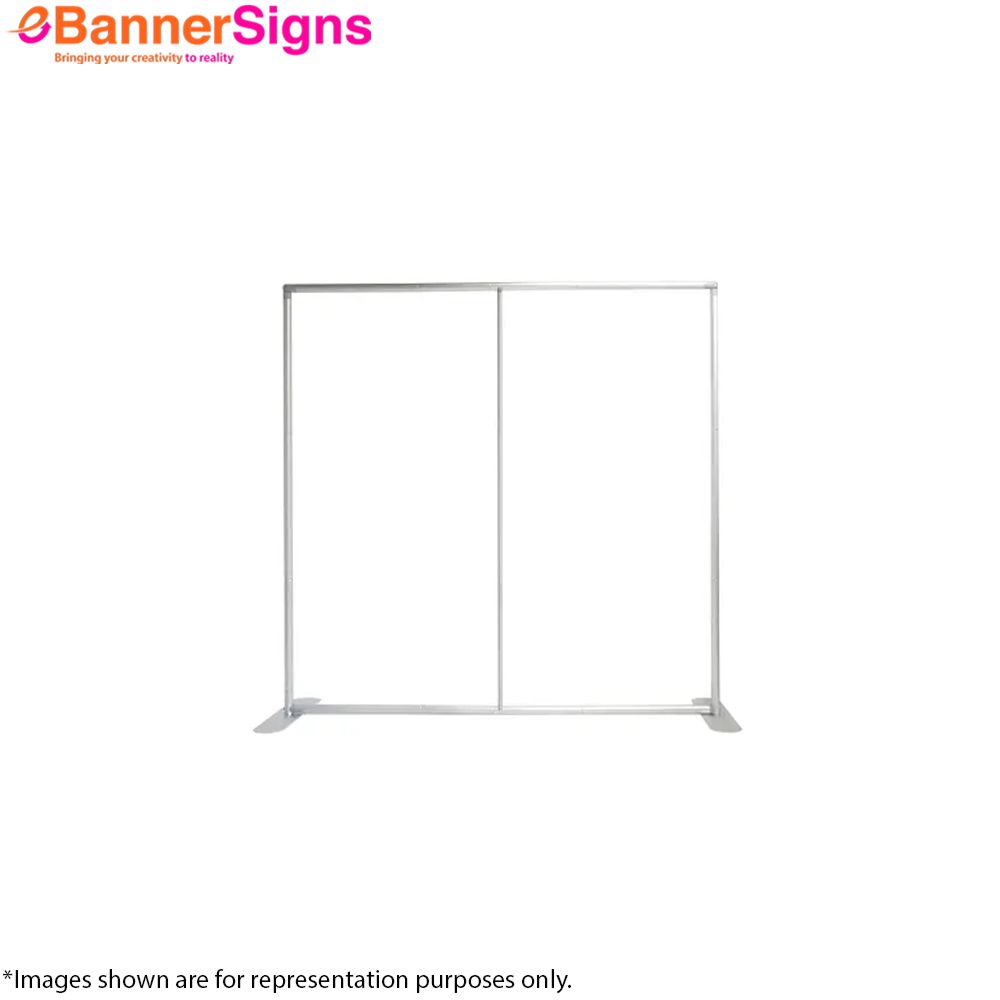  Step & Repeat Straight Pillow Case Backdrop (Graphics + Hardware)  2