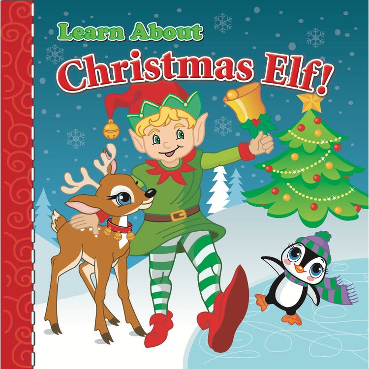 Learn About Santa's Elves! Storybooks - 12 Pages Ages 2-7 2