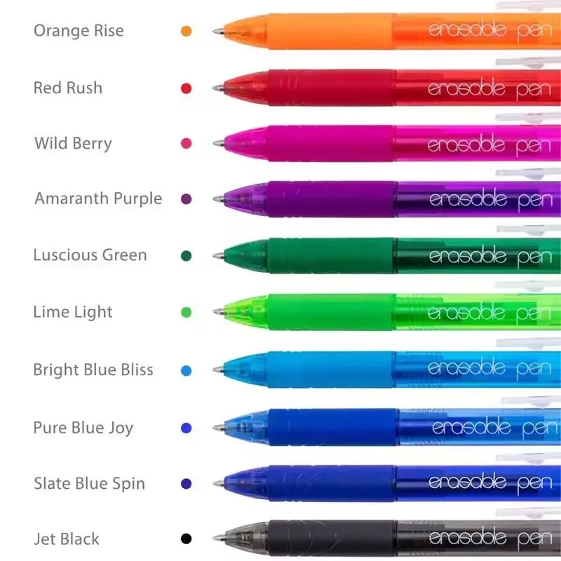 Erasable Refillable Retractable Gel Ink Pen 5