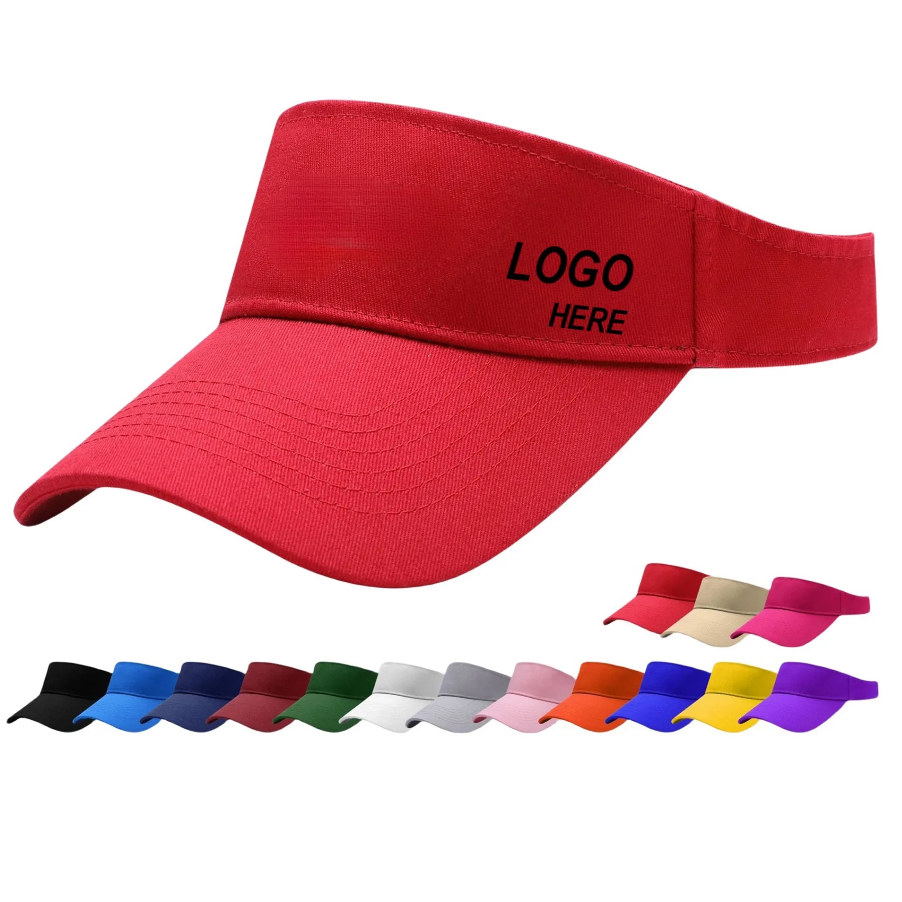 Adjustable Visor Hats Sun UV Protection 2
