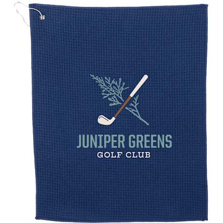 15" x 18" Recycled 200g Microfiber Waffle Towel 20