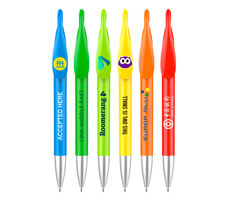 Raindrop Plastic Pen 3
