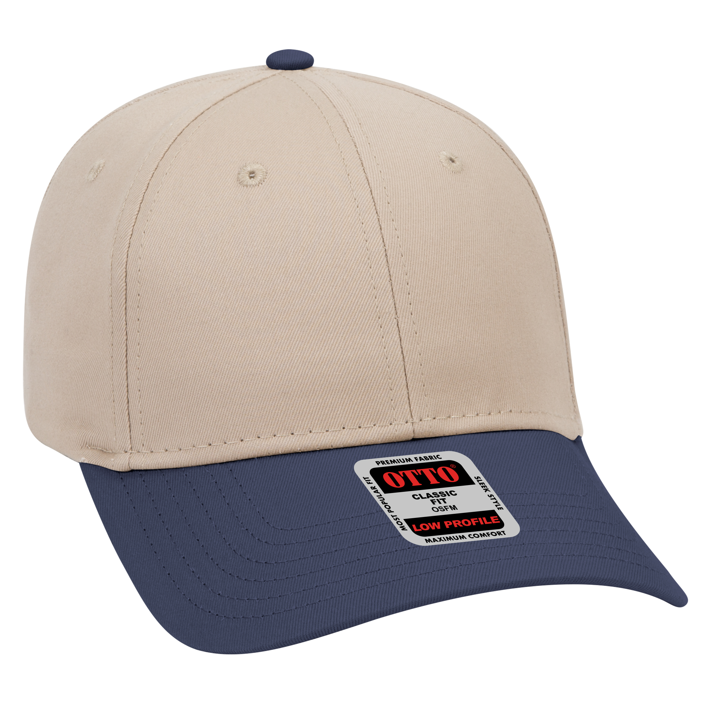 OTTO CAP® 6 Panel Low Profile Baseball Cap 93